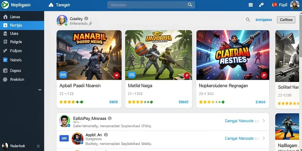 Screenshot menunjukkan karakter utama dalam pertarungan seru.