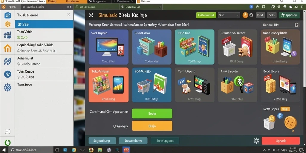 Tampilan antarmuka yang menarik dan user-friendly.