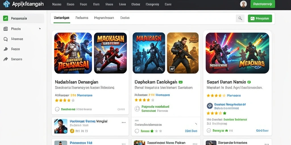 Tampilan antarmuka yang user-friendly dan menarik.