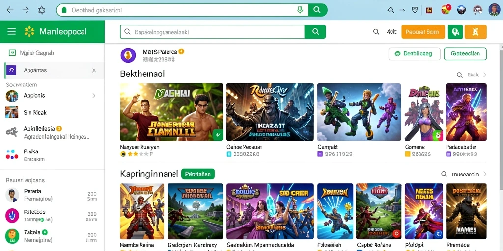 Tampilan antarmuka yang sederhana dan intuitif.