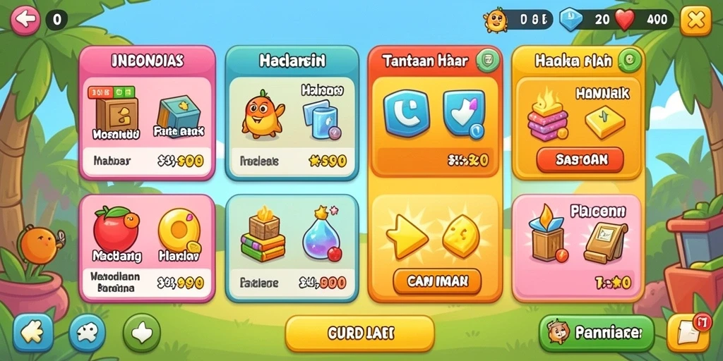 Tampilan utama permainan L777 yang menarik.