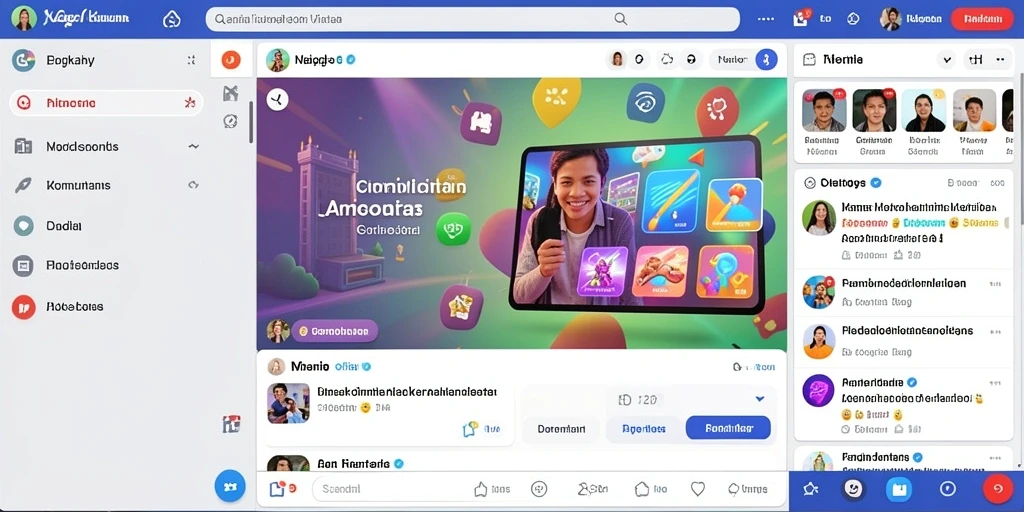 Tampilan awal yang menarik untuk memulai permainan.