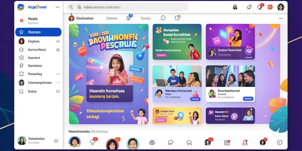Tampilan menarik dari antar muka pengguna PURISLOT.