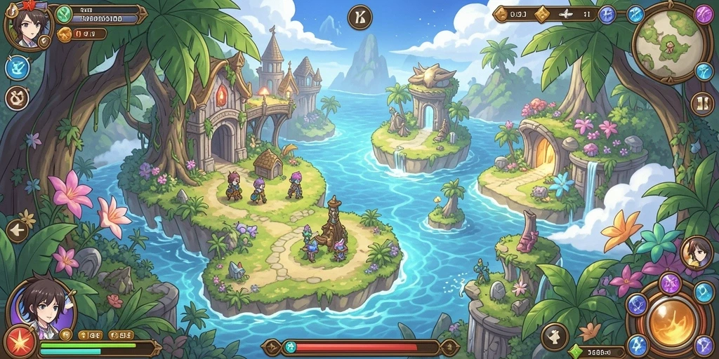 Tampilan awal game RPVIP2 dengan desain menarik.