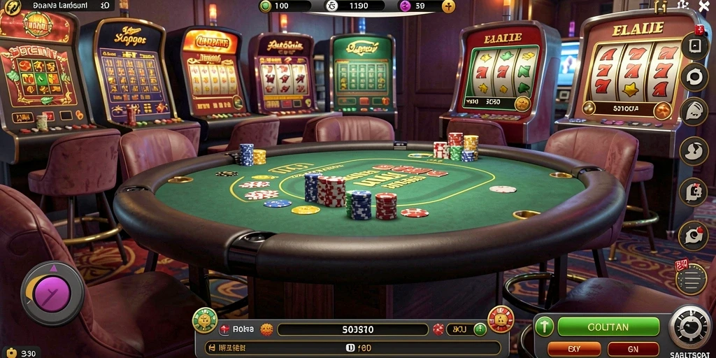 Gambar antarmuka utama aplikasi SLOT88JP.